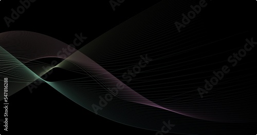 colorful instrument line background abstract