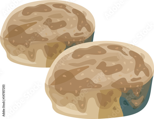 缶詰の鯖の味噌煮のイラスト