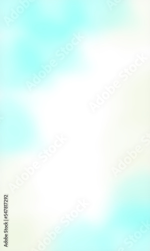 white background with light blue blur brush