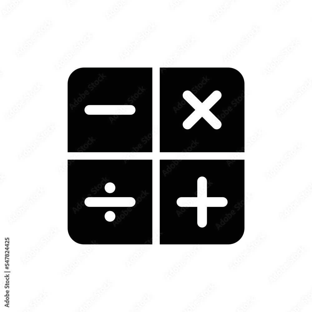 Obraz premium calculator icon design vector template