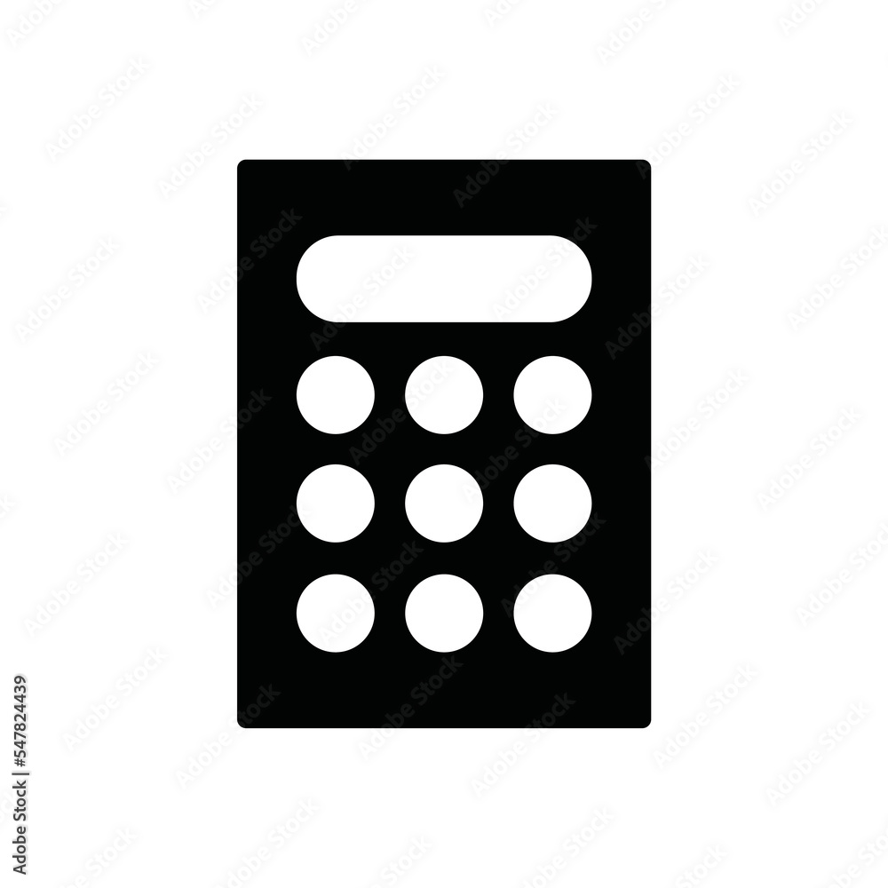 calculator icon design vector template calculator icon design vector template
