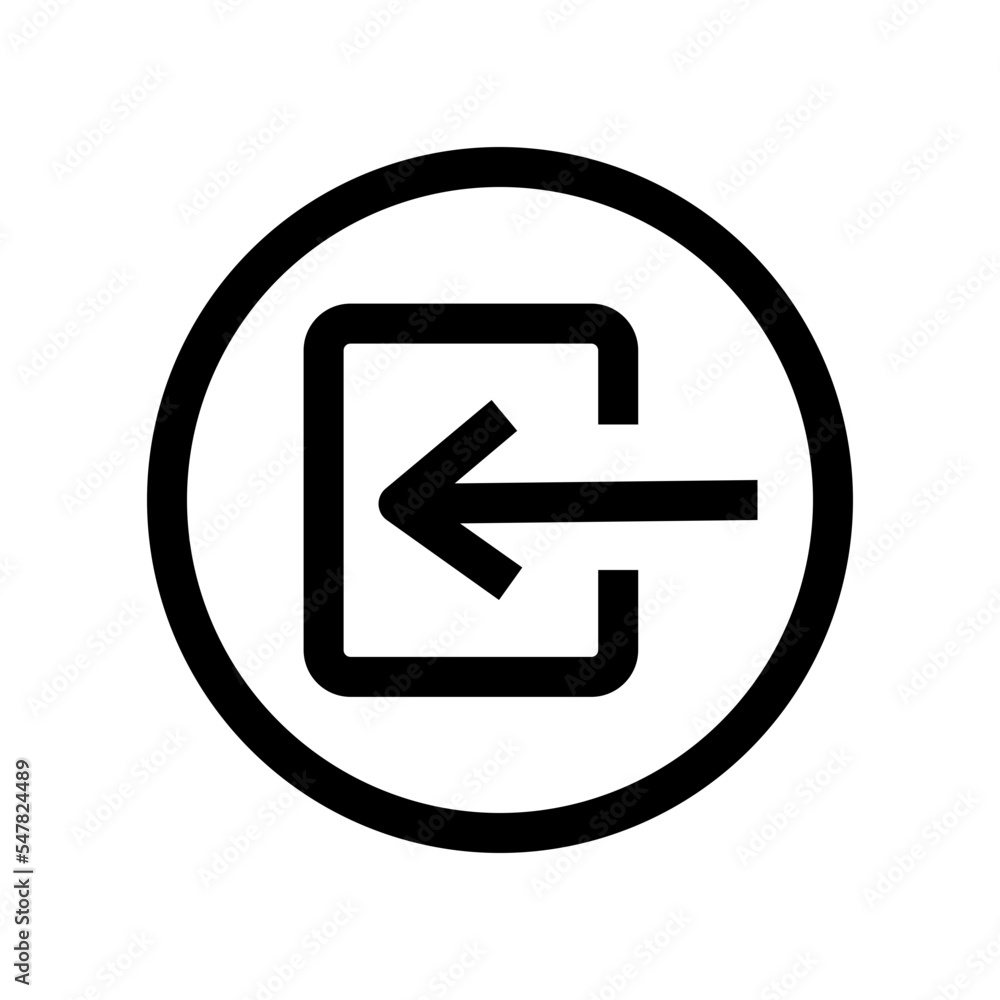 arrow arrows direction left login sign icon arrow arrows direction left login sign icon