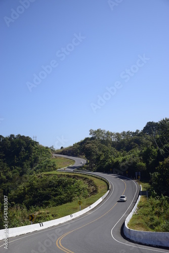 road in the mountains