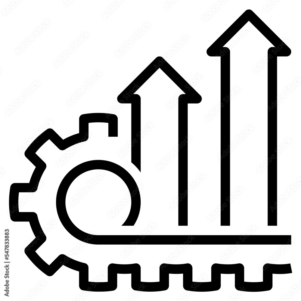 analytic outline icon analytic outline icon