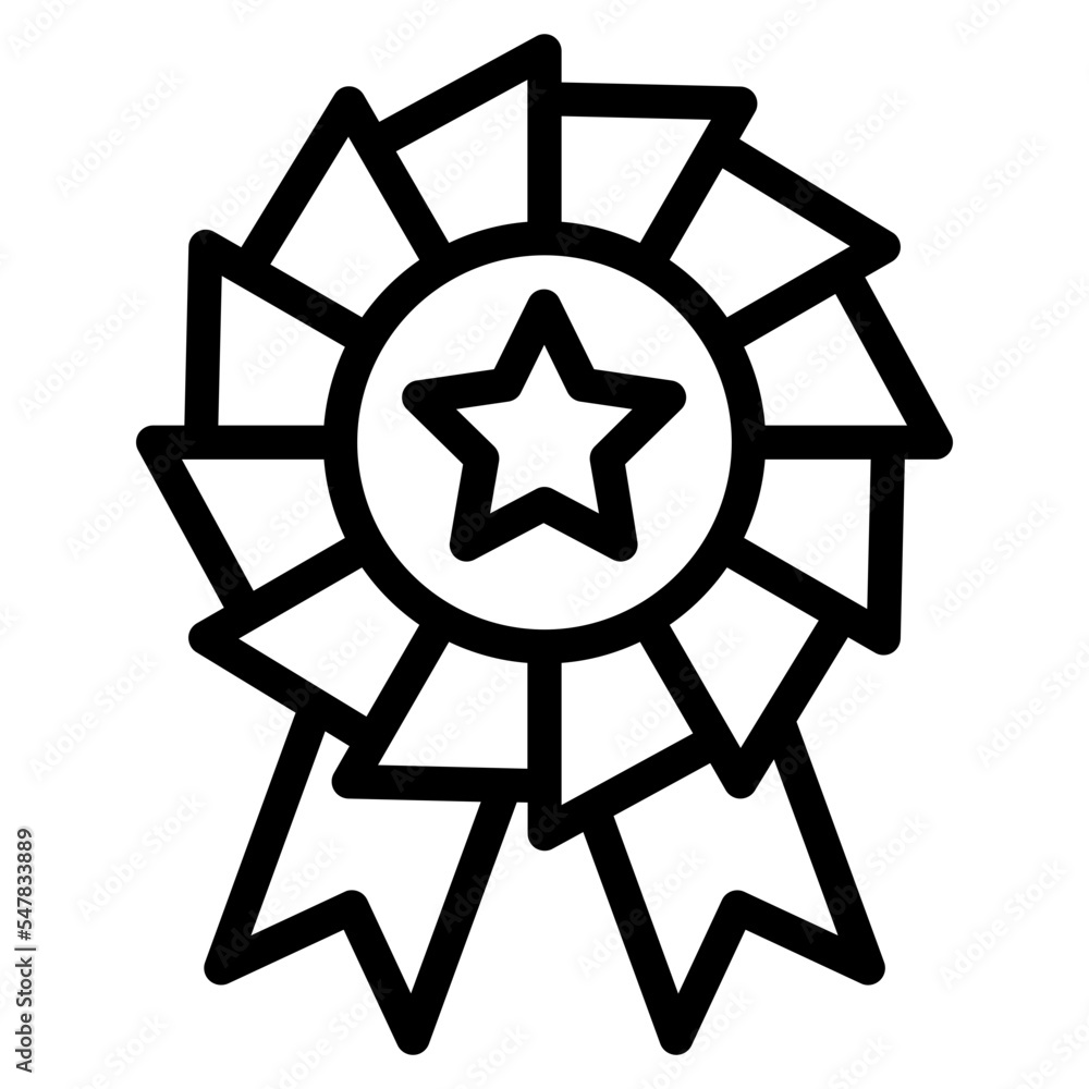 award outline icon award outline icon