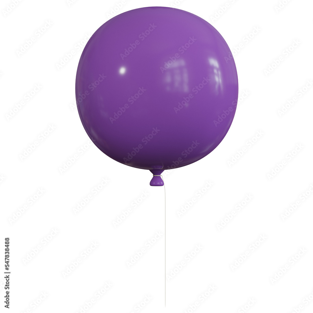 3D Rendering Purple Round Balloon for Birthday, Party, Festival Decoration. PNG Transparent Background. 3D Rendering Purple Round Balloon for Birthday, Party, Festival Decoration. PNG Transparent Background.