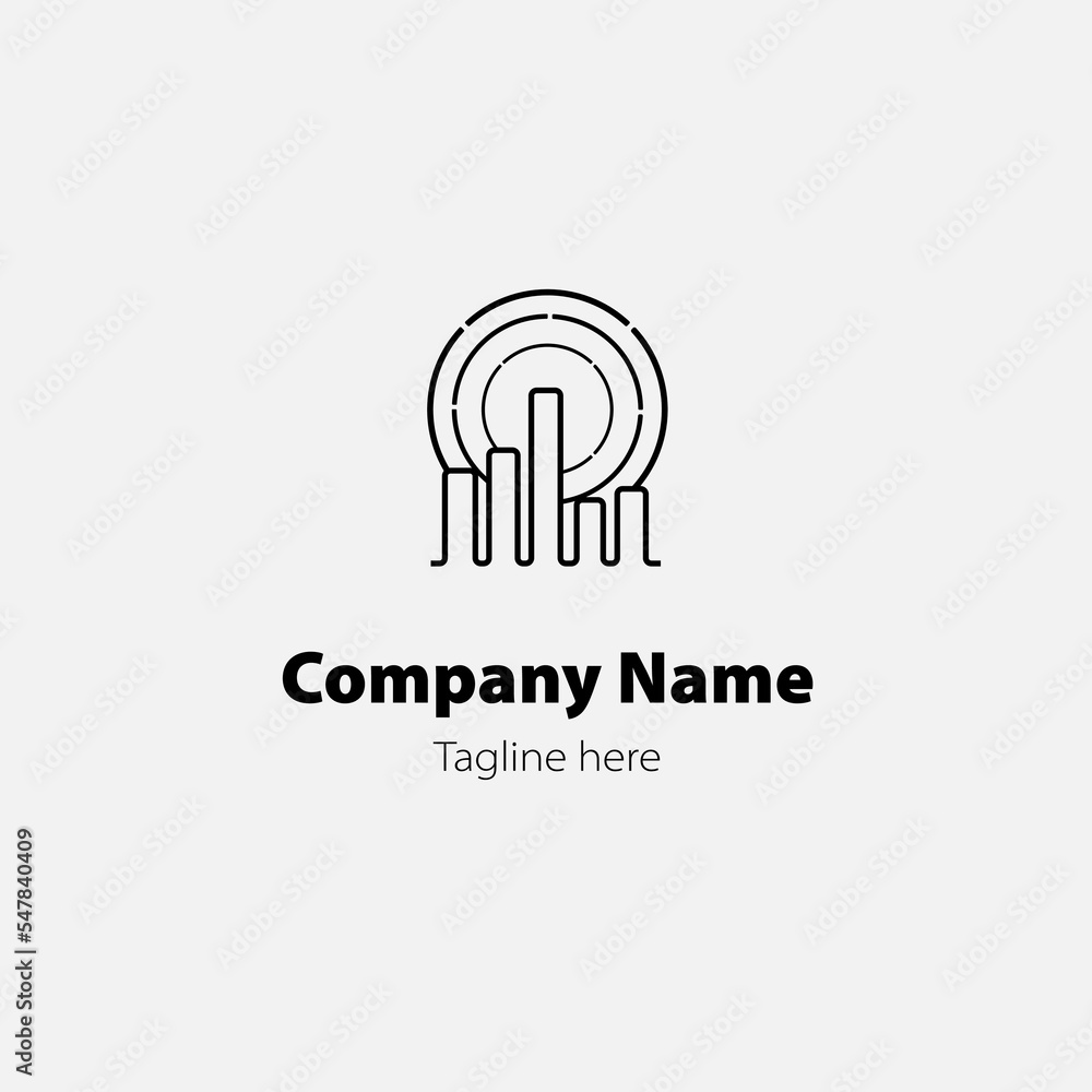 Buildings real estate logo premium Vector Buildings real estate logo premium Vector