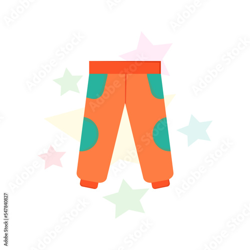 Christmas winter sweater pant vector illustration 