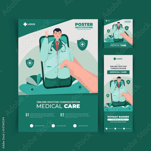 Online Doctor Design Template