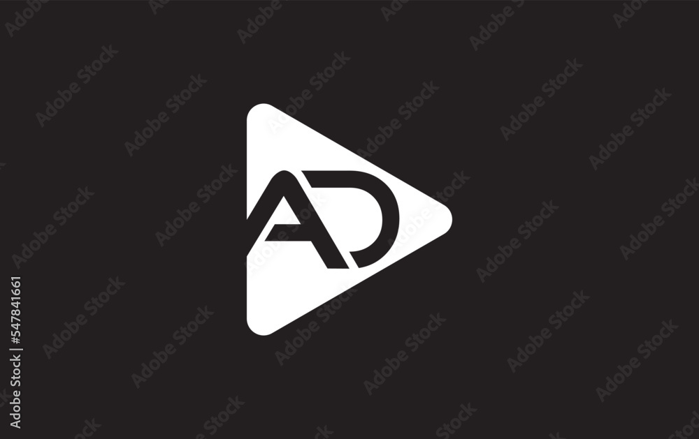 Play button icon vector and play button logo symbol with icon letter Play button icon vector and play button logo symbol with icon letter