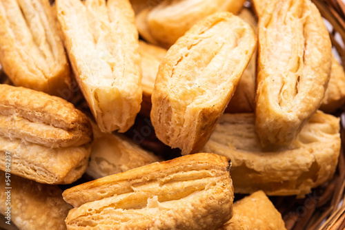 Wallpaper Mural Khari puff biscuit or Kharee Puff pastry is an evergreen accompaniment with chai, Indian snack Torontodigital.ca