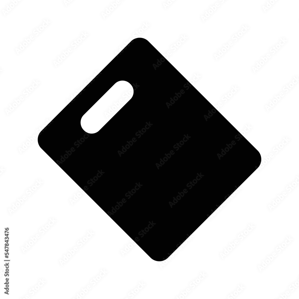 cutting board icon vector design template in white background cutting board icon vector design template in white background