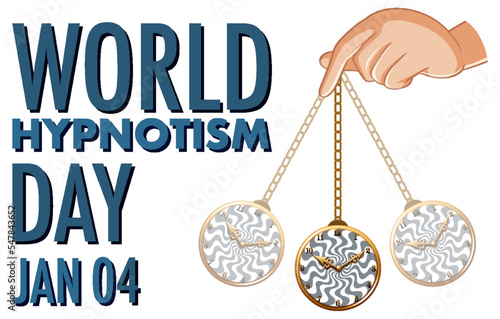 World hypnotism day January icon