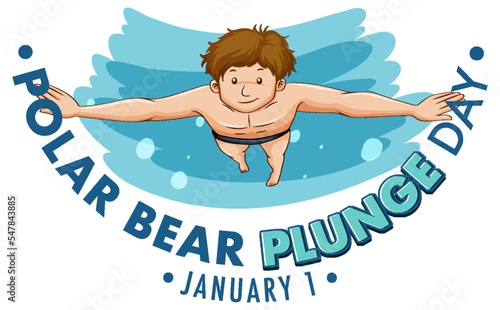  Polar Bear Plunge Day January icon