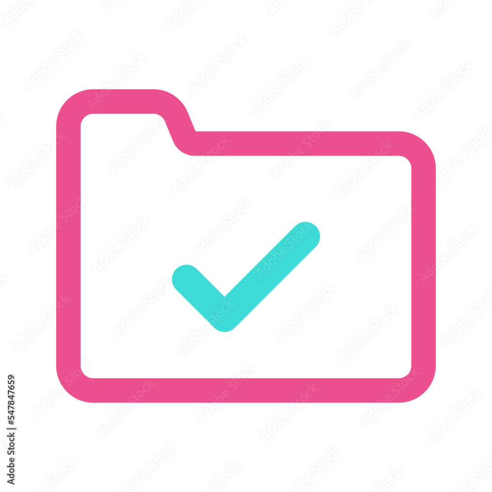 Folder Icon Two Tone Color Style Folder Icon Two Tone Color Style