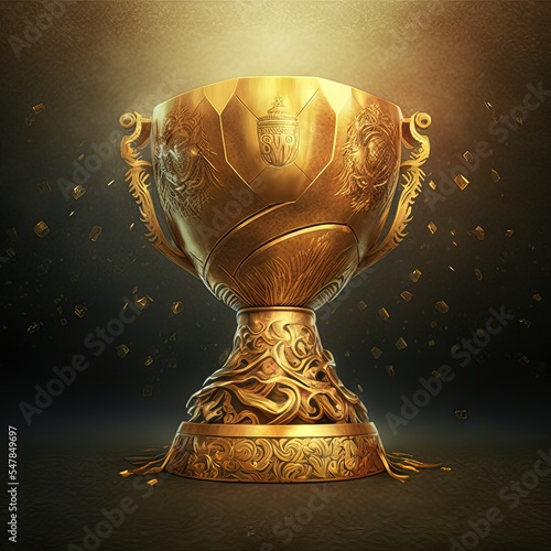 Champion's Cup from the soccer world championship