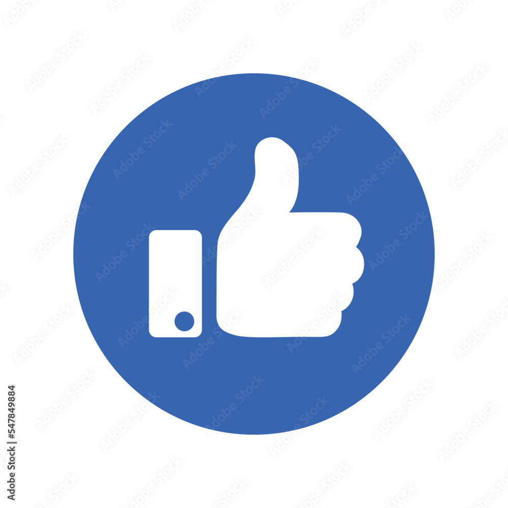 Like Flat Icon Like Flat Icon