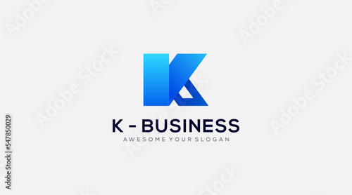 K letter business vector logo design illustration Free Download K letter business vector logo design illustration - GFXLoad