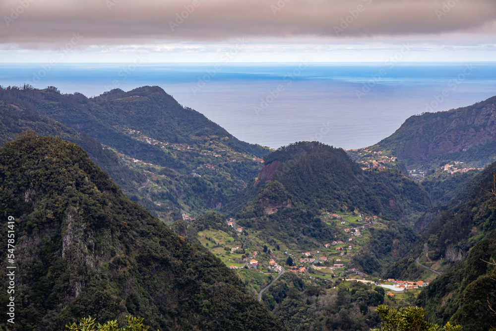 Madeira island in autumn	