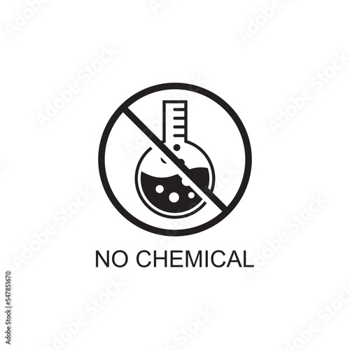 no chemical icon , chemistry icon