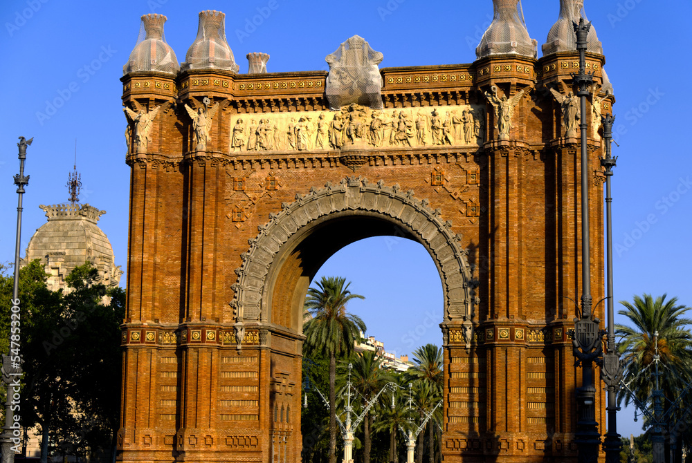 Fototapeta premium Barcelona - Arc de Triomf