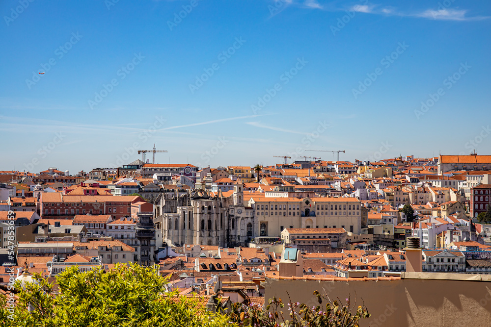 Lisbon city in autumn, Portugal