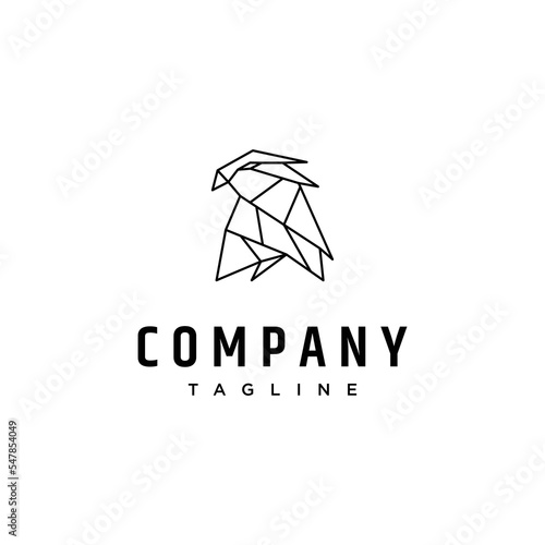 Eagle logo icon design template