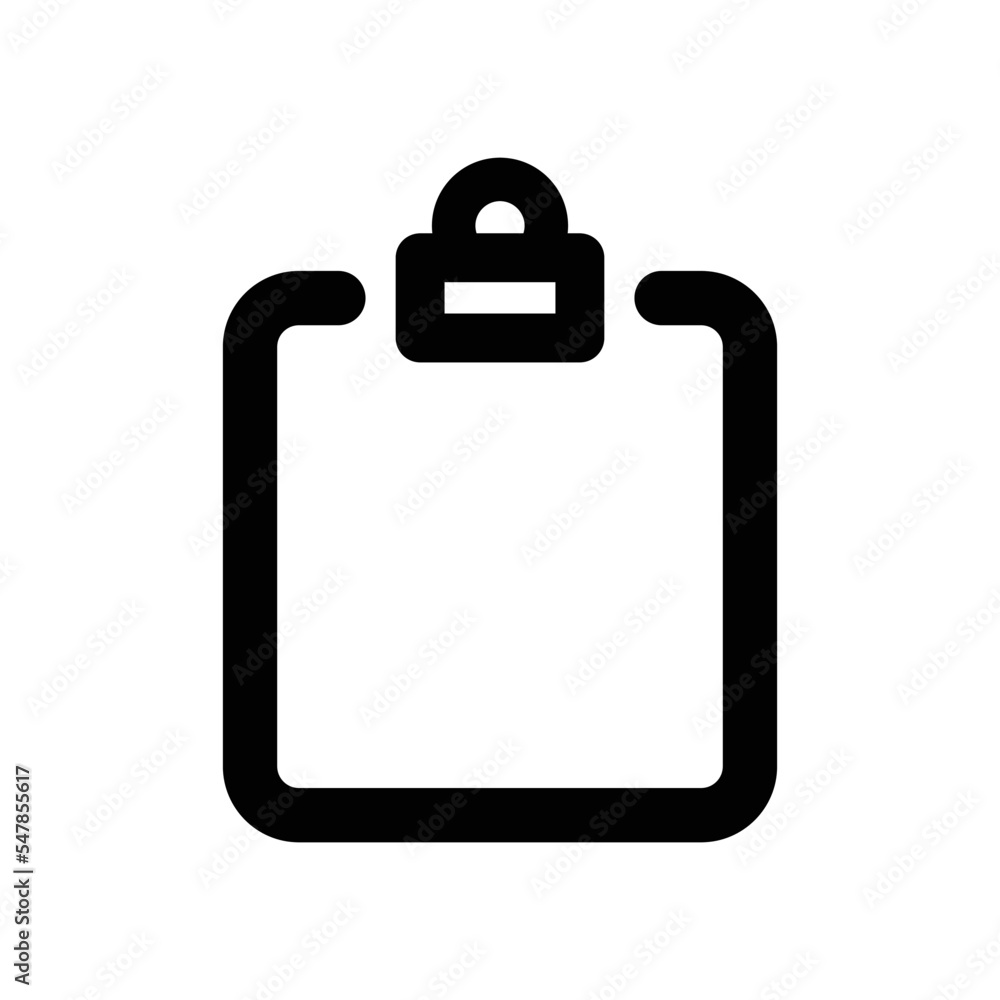 Clipboard icon - vector illustration . Clipboard, Document, Empty, Notepad, List, Report, Page, File, line, outline, icons . Clipboard icon - vector illustration . Clipboard, Document, Empty, Notepad, List, Report, Page, File, line, outline, icons .