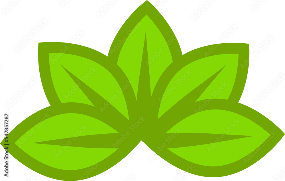 green leaf icon green leaf icon