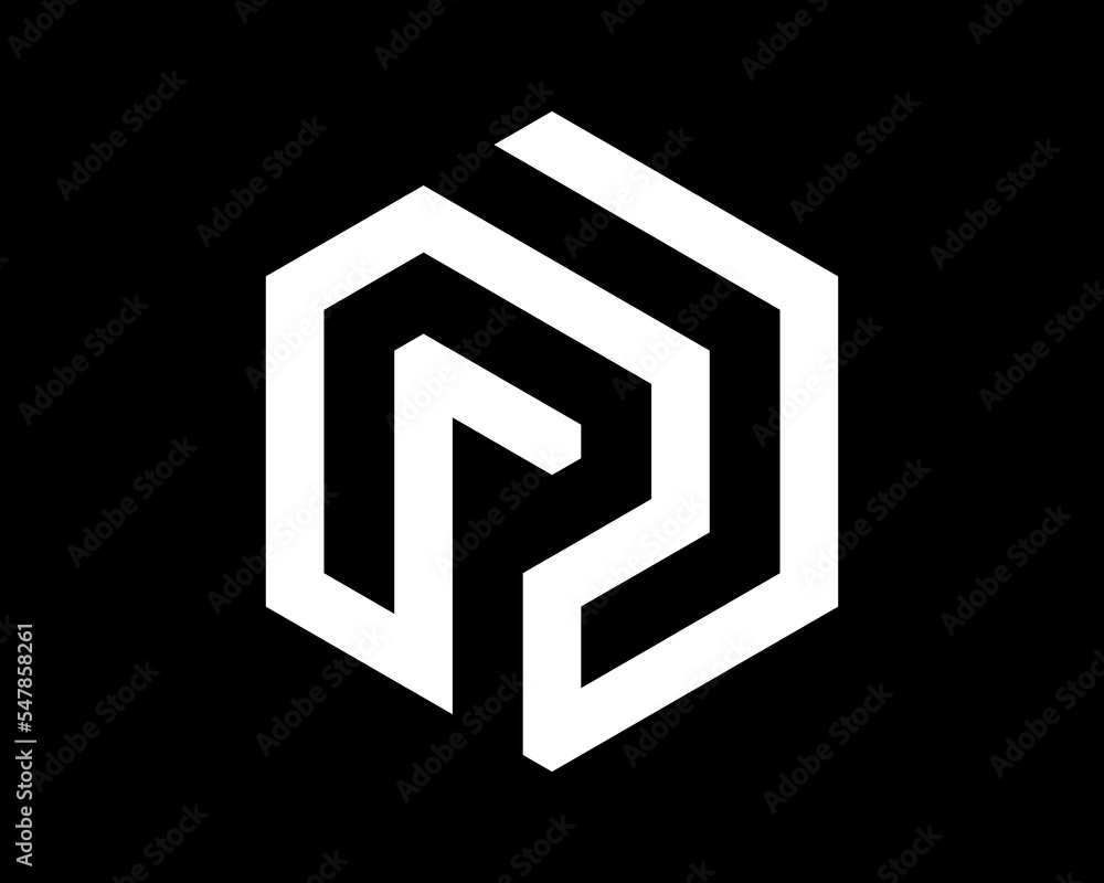 Hexagon Abstract Geometric Shape Line Modern Simple Minimal Icon Vector Logo Design Hexagon Abstract Geometric Shape Line Modern Simple Minimal Icon Vector Logo Design