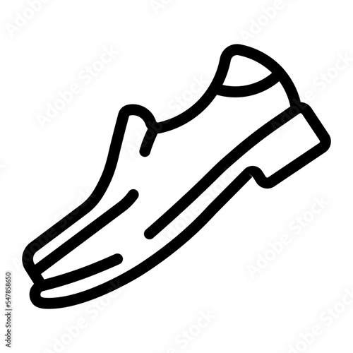 shoes line icon