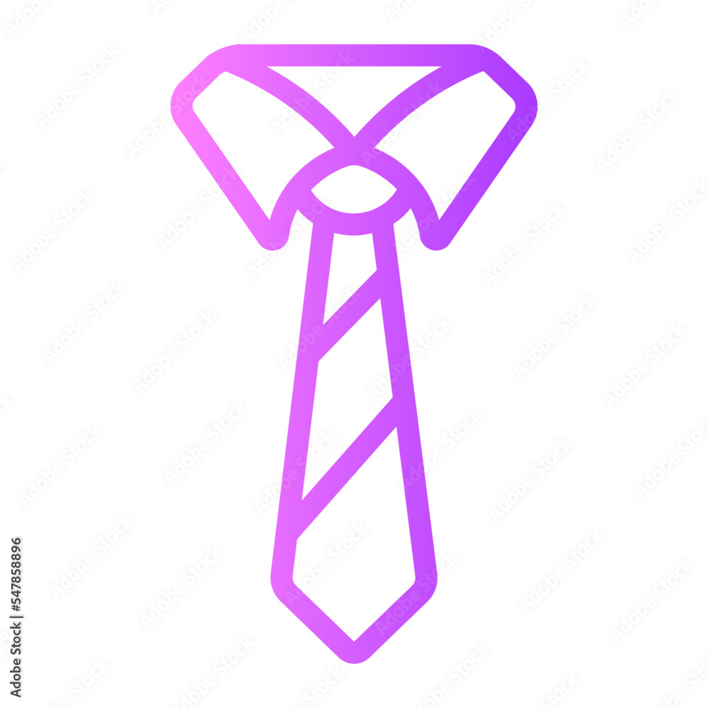 tie gradient icon tie gradient icon
