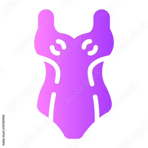 swimsuit gradient icon