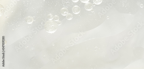 Abstract White water bubbles background