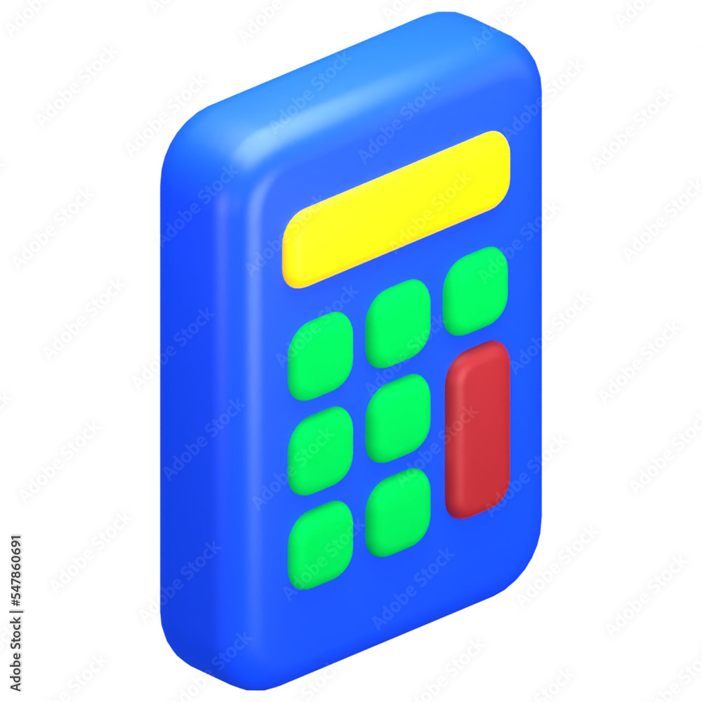 3d isometric calculator icon illustration
3d isometric calculator icon illustration
