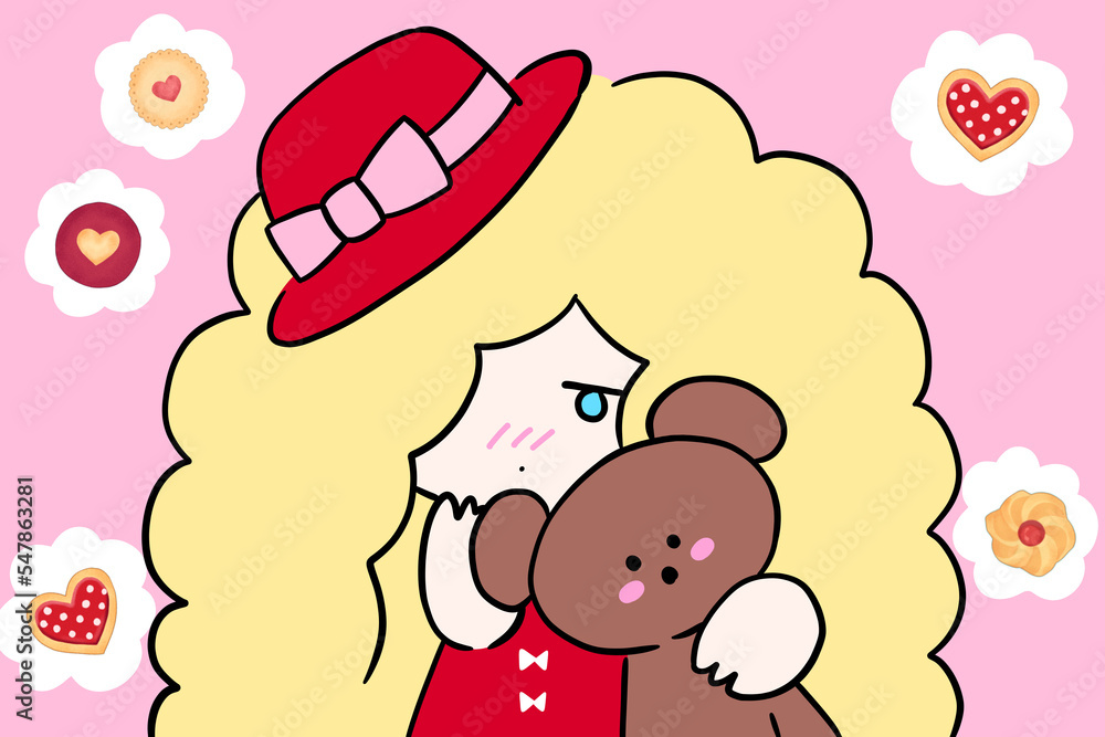 wistful girl shy girl illustration wistful girl shy girl illustration