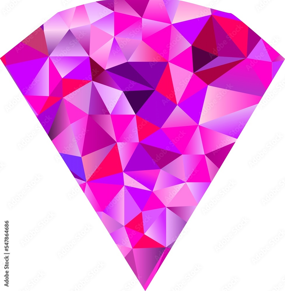 abstract shape. A diamond abstract shape. A diamond