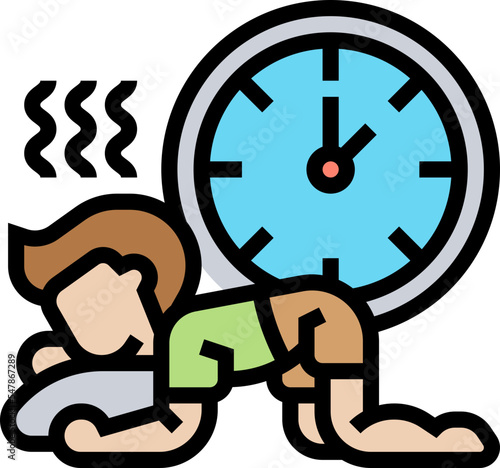 exhaustion icon