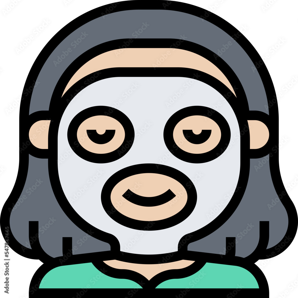Fototapeta premium face icon