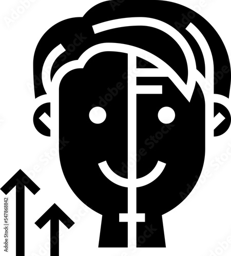 forehead icon