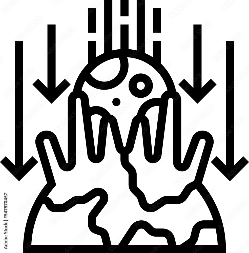 Obraz premium Gravity icon