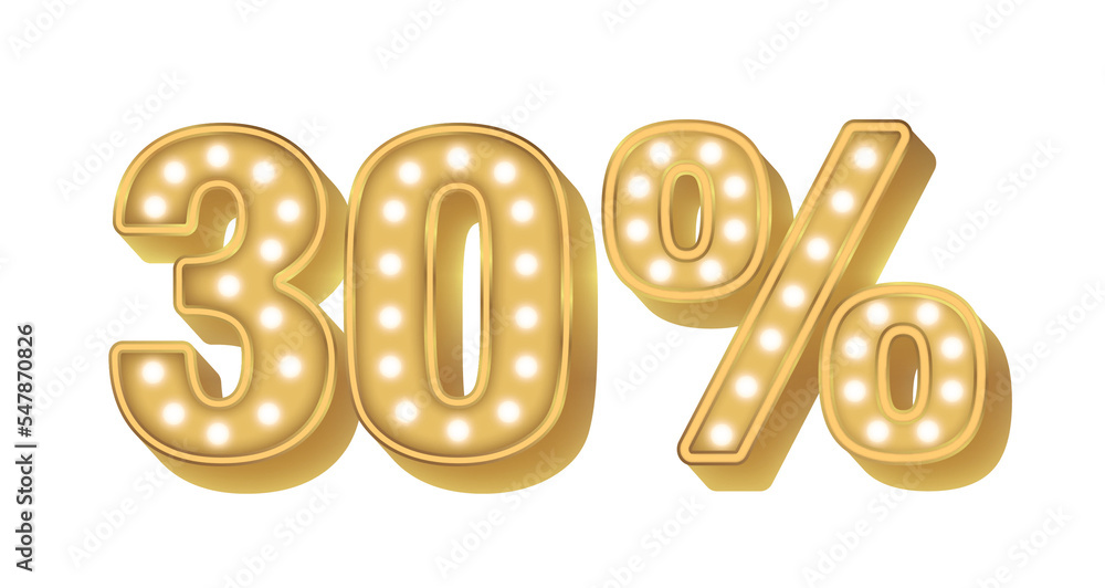Off 30 Percent Gold Bulb Light Off 30 Percent Gold Bulb Light