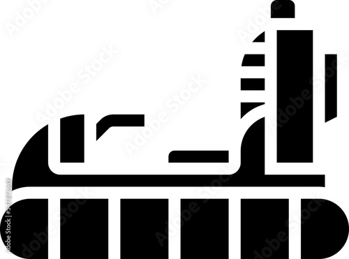 Bilde på lerret hovercraft icon