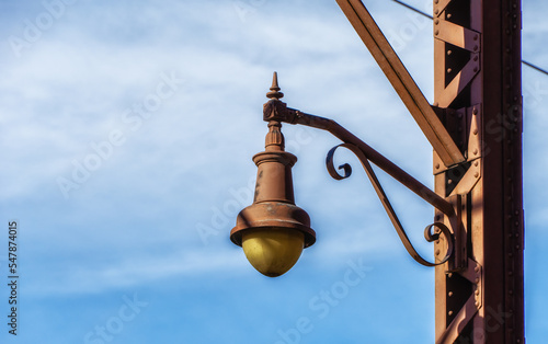 Merriam Street Bridge architectural detail. photo