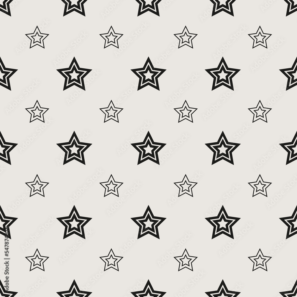 Obraz premium Essential geometric seamless vector pattern. Neutral geometry useful repeating pattern for packaging and backgrounds. 
