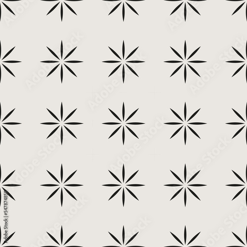 Essential geometric seamless vector pattern. Neutral geometry useful repeating pattern for packaging and backgrounds. 