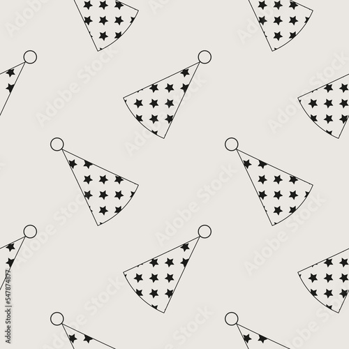 Essential geometric seamless vector pattern. Neutral geometry useful repeating pattern for packaging and backgrounds. 