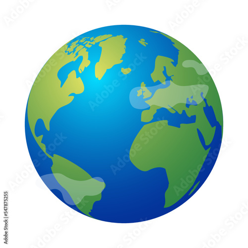 Isometric Earth Icon