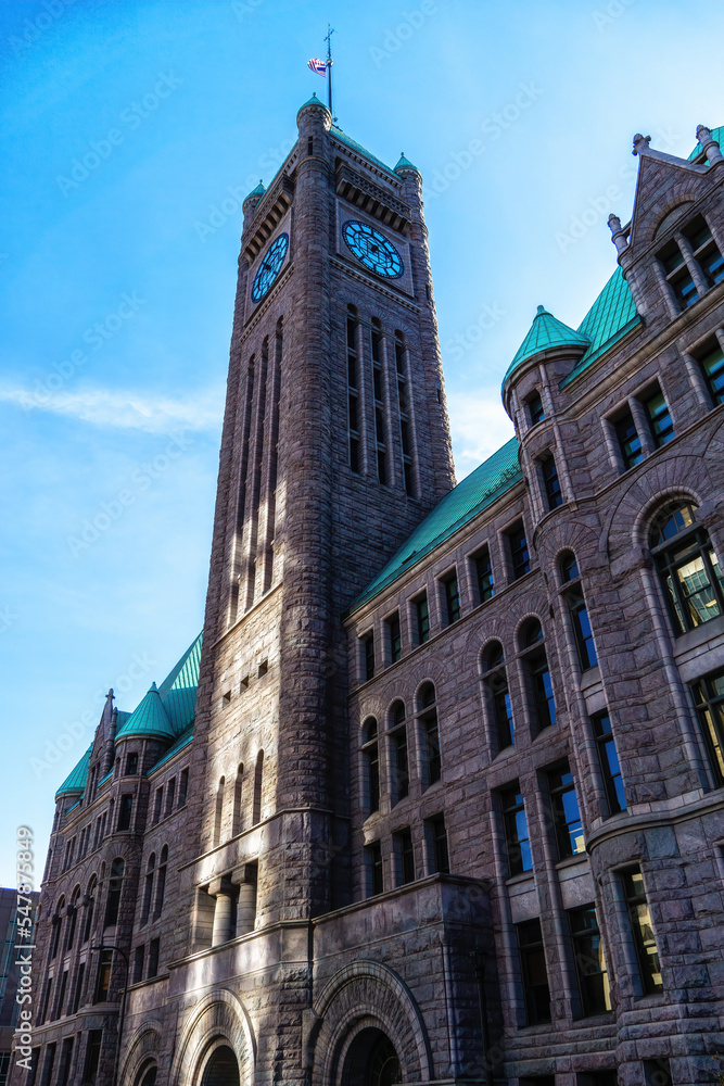 Obraz premium Minneapolis Municipal building in Minnesota, USA