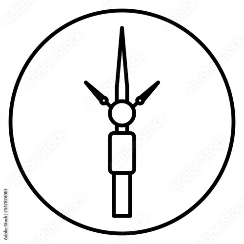  lightning rod icon